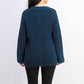 Style & Co Women's Boxy Knit Pullover Sweater Green Size Large