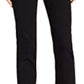 Charter Club Women's Knit Denim Straight Pull-On Leg Jeans Black Size 10