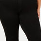 Charter Club Women's Straight Leg Pull On Jeans Black Size 26W