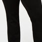 Charter Club Women's Straight Leg Pull On Jeans Black Size 26W