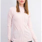 Karen Scott Women's Cable-Knit Crewneck Sweater Pink Size Petite Medium