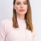 Karen Scott Women's Cable-Knit Crewneck Sweater Pink Size Petite Medium