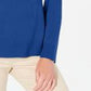 Karen Scott Women's Button-Shoulder Sweater Blue Size XX-Large