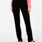 Charter Club Women's Lexington Corduroy Tummy Control Pants Black Size 4