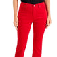 Charter Club Women's Petite Lexington Straight-Leg Corduroy Pants Bright Red Size 4 P