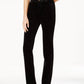 Charter Club Women's Lexington Corduroy Tummy Control Pants Black Size 10