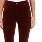 Charter Club Women's Lexington Velveteen Straight-Leg Jeans Bright Red Size 10 Petite