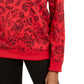 Karen Scott Women's Sport Twilight Printed Sweatshirt Red Size X-Small