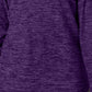 Karen Scott Women's Sport Space-Dye Microfleece Top Purple Size Small