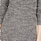 Style & Co Women's Sweater Pointelle Knit Pullover Black Size Medium