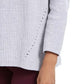 Style & Co Women's Pointelle-Knit Sweater Gray Size Small