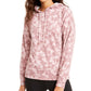Ideology Women's Zip-Hem Shimmer Hoodie Pink Size Large