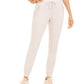 Ideology Women's Waffle-Knit Joggers Pink Size Large