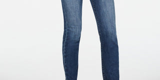 INC International Concepts Women's Tummy-Control Skinny Jeans Blue Size 0 Petite