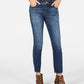 INC International Concepts Women's Petite Tummy-Control Skinny Jeans Blue Size 10 P
