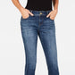 INC International Concepts Women's Petite Tummy-Control Skinny Jeans Blue Size 10 P