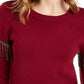 Alfani Women's Embellished Fringe Sweater Red Size X-Large