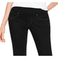 Style & Co Women's Ella Pull On Bootcut Jeans Black Size X-Small