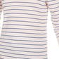 Maison Jules Women's Skinny Striped Pullover Sweater Pink Size XX-Large
