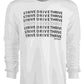 ID Ideology Men's Slogan Crew Neck T-Shirt White Size Large