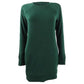 Ideology Women's Long Sleeve Tunic Dark Green Size Extra Small