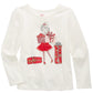 Epic Threads Toddler Girl's With Gifts T-Shirt White Size 4T