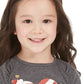 Epic Threads Toddler Girl's Candy Heart T-Shirt Dark Gray Size 3T