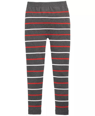 Epic Threads Big Girls Striped Leggings Gray Size Large