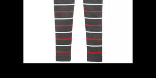 Epic Threads Big Girls Striped Leggings Gray Size Large