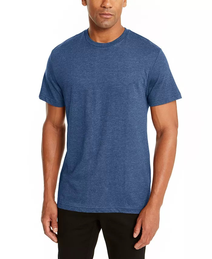 Alfani Men's Crewneck Undershirt Blue Size Medium