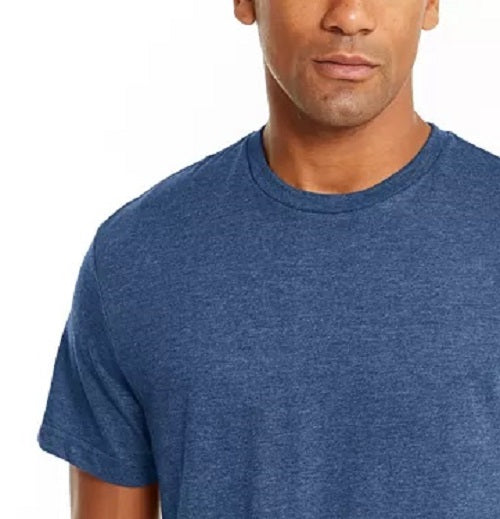 Alfani Men's Crewneck Undershirt Dark Blue Size Small