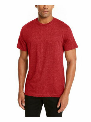 Alfani Men's Crewneck Undershirt Red Size Medium