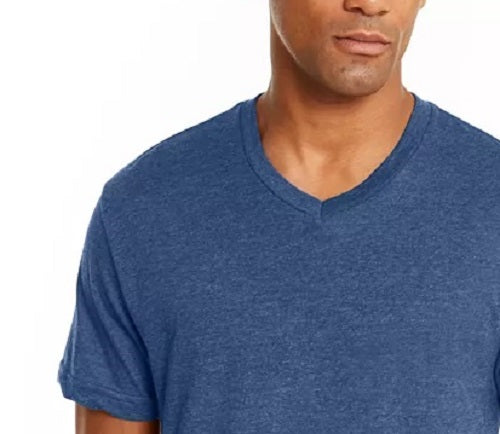 Alfani Men's V-Neck Undershirt Dark Blue Size Small