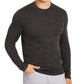 Alfani Men's Long Sleeve T-Shirt Black Size Small
