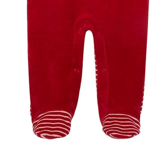 First Impressions Baby Boys 2-Pc. Hat & Footed Striped Coverall Set Red Size 6-9MOS