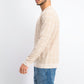 Alfani Men's Jacquard Grid Sweatshirt Brown Size XX-Large