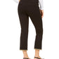 Alfani Women's Embellished-Hem Ankle Skinny Pants Black Size 16