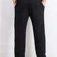 ID Ideology Men's Open-Hem Fleece Sweatpants Black Size Small
