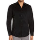 Alfani Men's Classic Fit Corduroy Shirt Black Size XX-Large