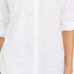 Charter Club Women's Faux Pearl Shirt White Size X-Large