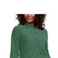 Charter Club Women's Solid Corduroy Shirt Green Size X-Small