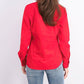 Charter Club Women's Plus Cotton Corduroy Shirt Red Size 3X