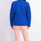 Charter Club Women's Quilted Mandarin-Collar Jacket Blue Size XX-Large