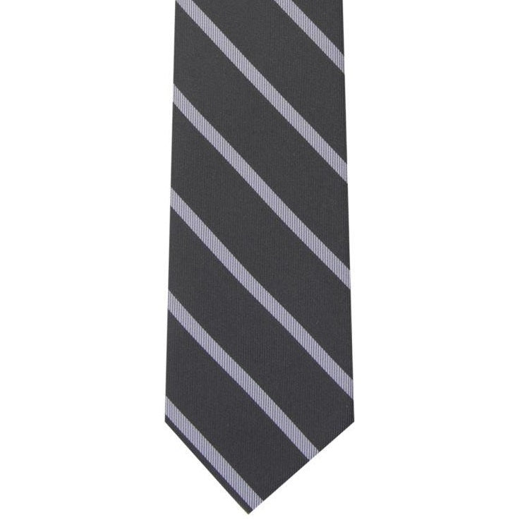 INC International Concepts Men's Stripe & Coiled Snake Skinny Tie Navy Size Regular