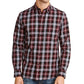 American Rag Men's Gabe Plaid Shirt Red Size X-Large