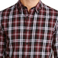 American Rag Men's Gabe Plaid Shirt Red Size X-Large