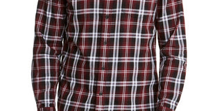 American Rag Men's Gabe Plaid Shirt Red Size X-Large