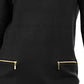 JM Collection Women's Cowl Neck Sweater Black Size X-Small