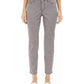 Charter Club Women's Houndstooth Skinny Tummy-Control Jeans White Size 14