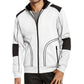 INC International Concepts Men's Overbound Hooded Jacket White Size XXX-Large
